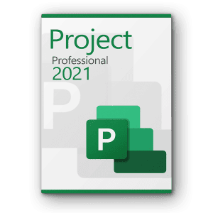 Microsoft Project 2021 Professional License for 3 PCs