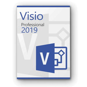 Microsoft Visio 2019 Professional License for 3 PCs