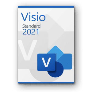 Microsoft Visio 2021 Standard License for 3 PCs